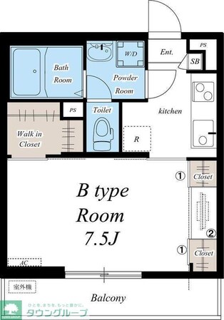 リブリ・ファインレジデンスの物件間取画像